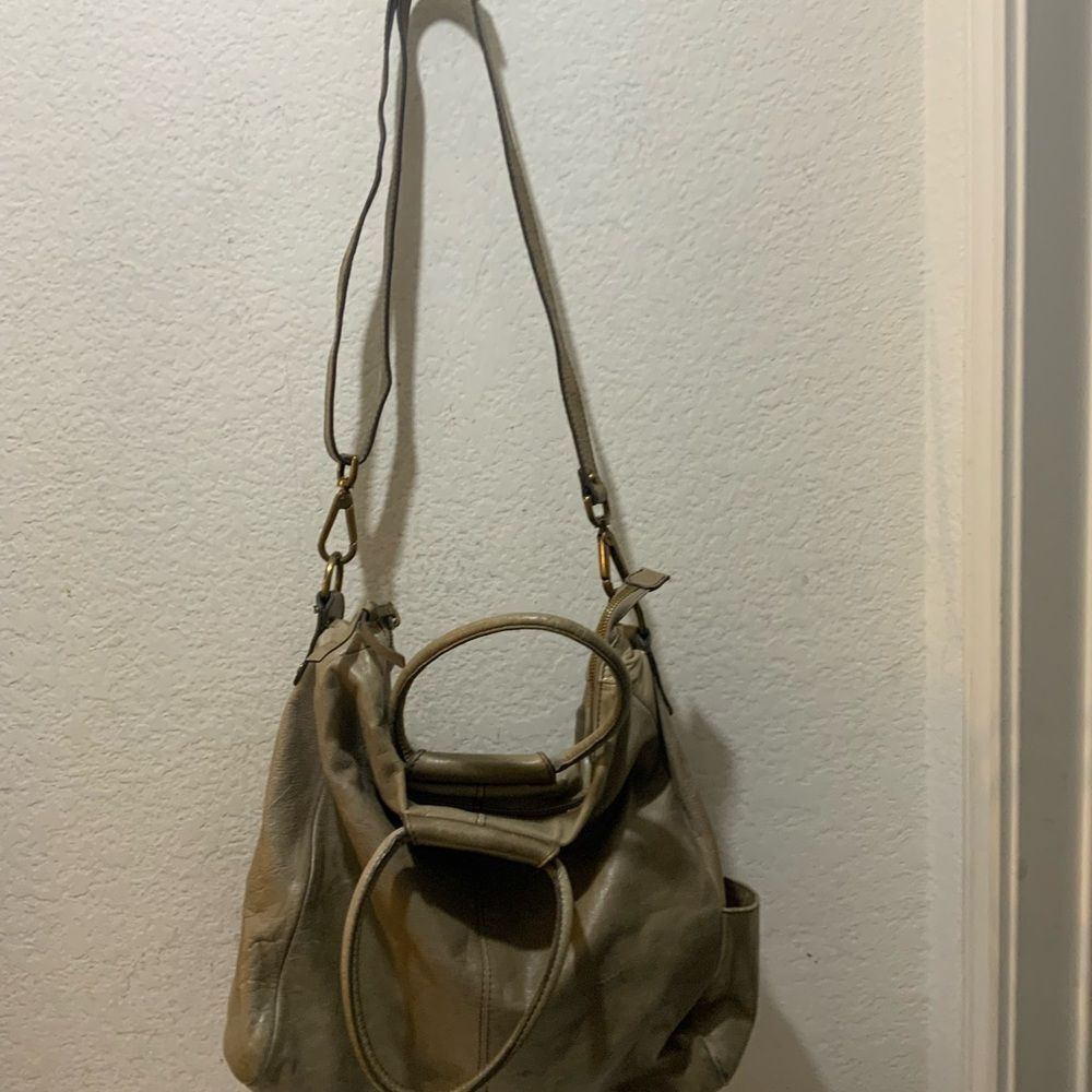 Hobo International Gorgeous Metallic Taupe Genuin… - image 5